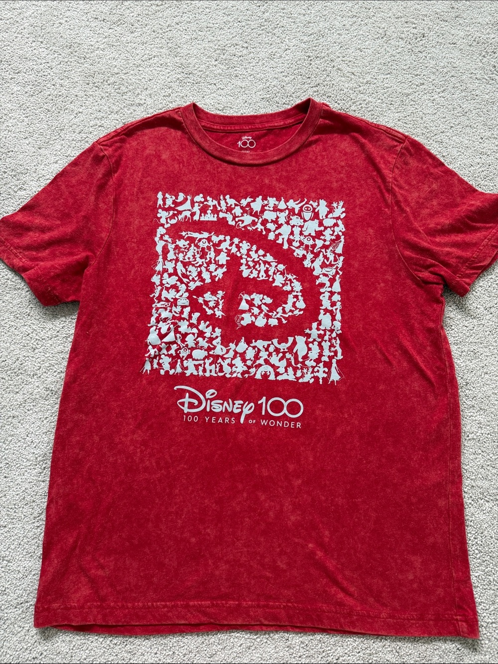 Disney 100 Years of Wonder Tee - Size Medium